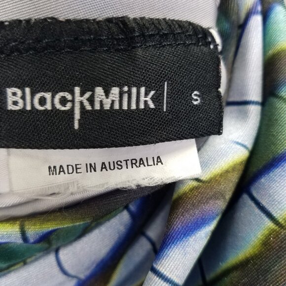 BlackMilk Leggings Women's Small Stained Glass Owl Mosaic 7/8 Pull-On Stretch - Picture 11 of 16